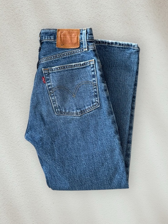 Levi's Denim - LEVIS 501s Original Cropped Womens W24 L26 Denim Jeans